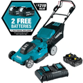 18-Volt X2 (36V) LXT Lithium-Ion Cordless 21 In. Walk behind Self-Propelled Lawn Mower Kit W/4 Batteries (5.0Ah) - YardForce Supply
