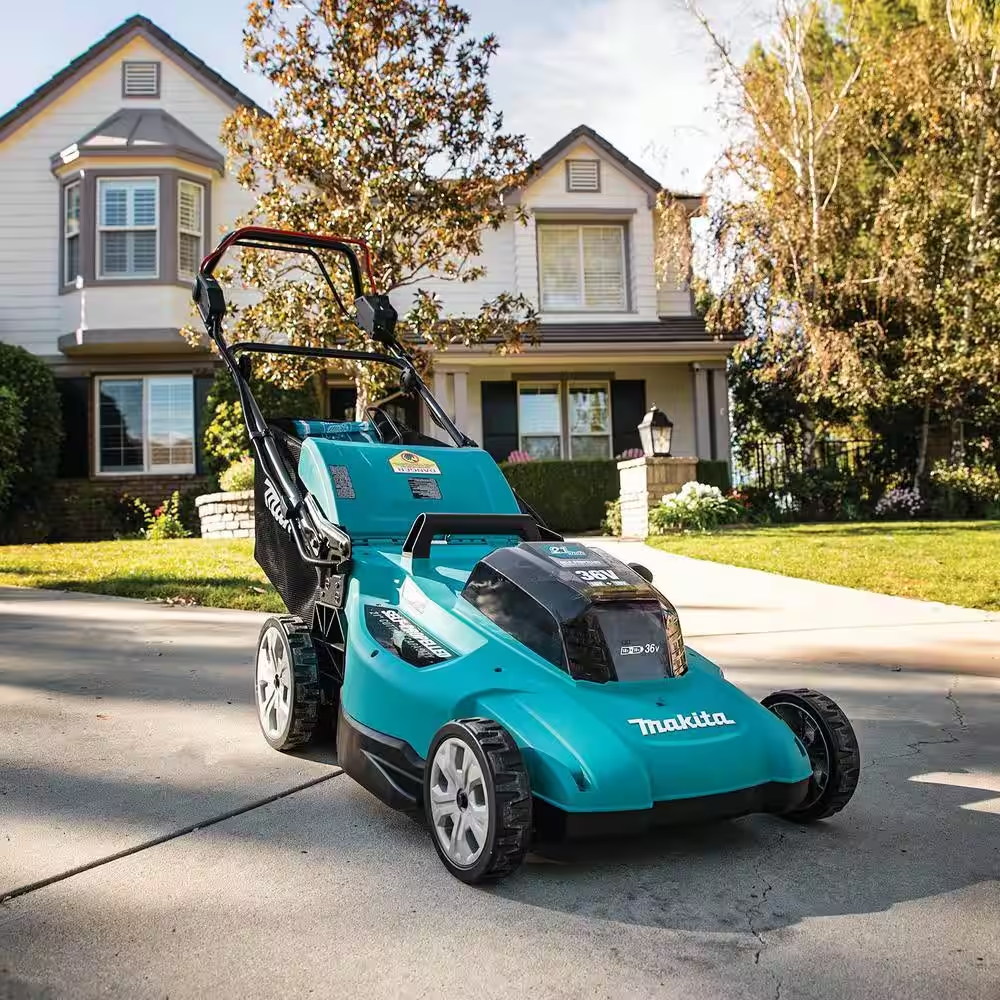 18-Volt X2 (36V) LXT Lithium-Ion Cordless 21 In. Walk behind Self-Propelled Lawn Mower Kit W/4 Batteries (5.0Ah) - YardForce Supply