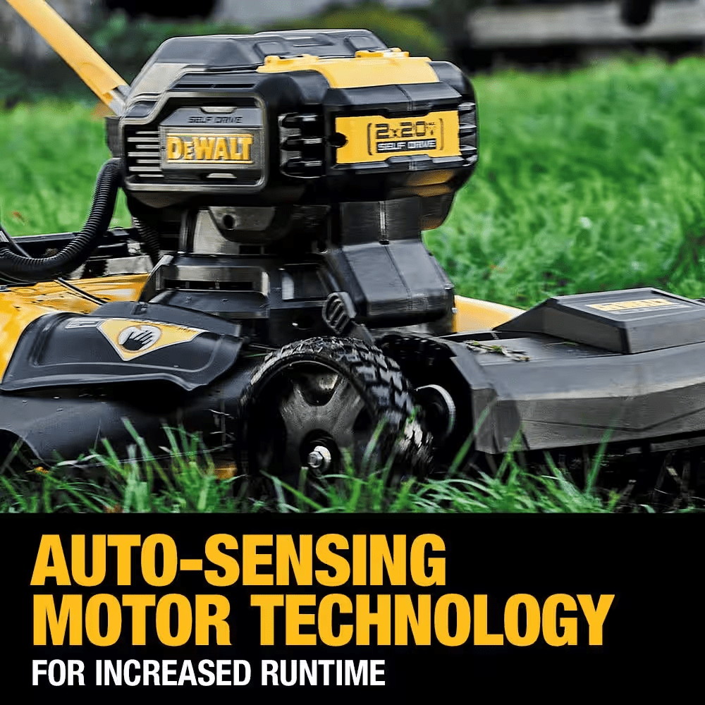 20V MAX 21.5 In. Battery Powered Walk behind Self Propelled Lawn Mower with (2) 10Ah Batteries &amp; Charger - YardForce Supply