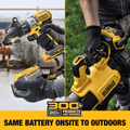 20V MAX 21.5 In. Battery Powered Walk behind Self Propelled Lawn Mower with (2) 10Ah Batteries & Charger - YardForce Supply