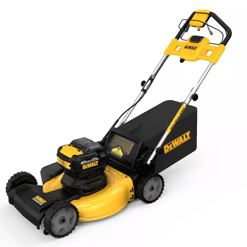 20V MAX 21.5 In. Battery Powered Walk behind Self Propelled Lawn Mower with (2) 10Ah Batteries &amp; Charger - YardForce Supply