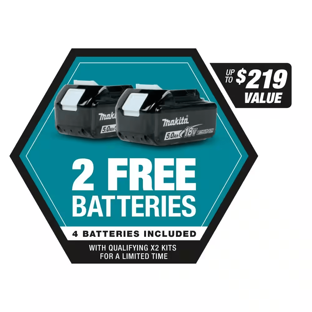 21 In. 18-Volt X2 (36-Volt) LXT Lithium-Ion Cordless Walk behind Self Propelled Lawn Mower Kit with 4 Batteries (5.0 Ah) - YardForce Supply