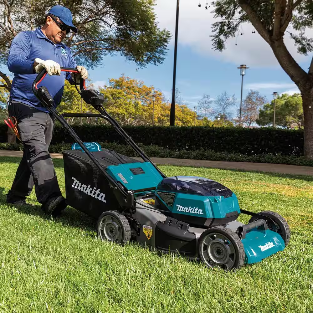 21 In. 18-Volt X2 (36-Volt) LXT Lithium-Ion Cordless Walk behind Self Propelled Lawn Mower Kit with 4 Batteries (5.0 Ah) - YardForce Supply