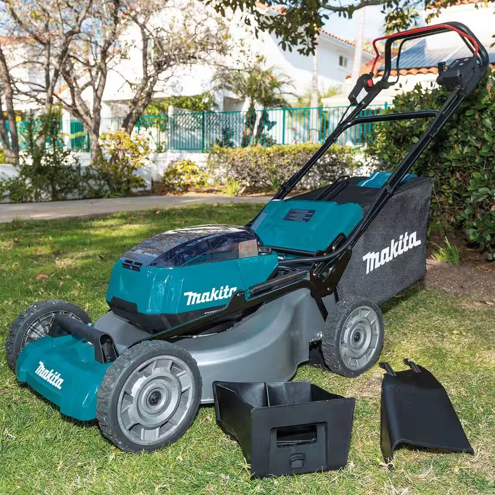 21 In. 18-Volt X2 (36-Volt) LXT Lithium-Ion Cordless Walk behind Self Propelled Lawn Mower Kit with 4 Batteries (5.0 Ah) - YardForce Supply