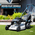 21 In. 200 Cc Gas Recoil Start, Walk behind Push Mower, Self-Propelled 3-In-1 with 7 Position Height Adjustment - YardForce Supply