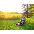21 In. 3-In-1 Variable Speed Gas Walk behind Self Propelled Lawn Mower with Auto Choke - YardForce Supply