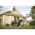 21 In. Nexite Deck Hydrostatic Cruise Control Gas Walk behind Self-Propelled Mower with Blade Stop - YardForce Supply