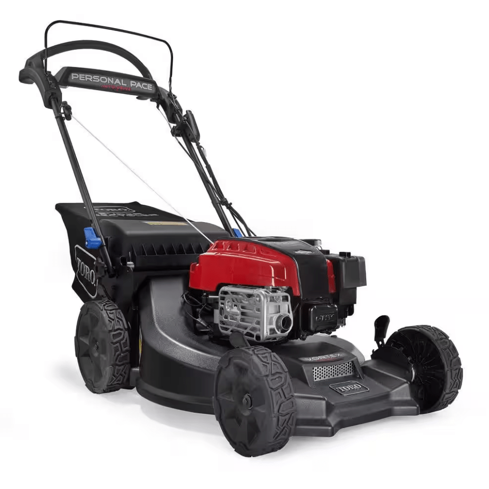 21 In. Super Recycler Personal Pace Smartstow 190Cc Briggs&amp;Stratton Electric Start Self Propelled Walk behind Lawn Mower - YardForce Supply