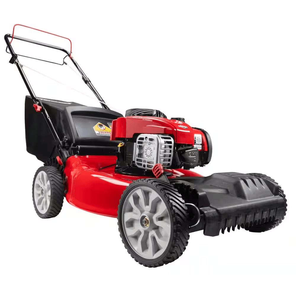 21In. 140Cc Briggs &amp; Stratton Self Propelled Gas Lawn Mower with Mulching Kit Included - YardForce Supply