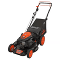 22 In. 201 Cc SELECT PACE 6 Speed CVT High Wheel RWD 3-In-1 Gas Walk behind Self Propelled Lawn Mower - YardForce Supply
