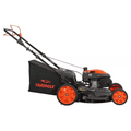 22 In. 201 Cc SELECT PACE 6 Speed CVT High Wheel RWD 3-In-1 Gas Walk behind Self Propelled Lawn Mower - YardForce Supply
