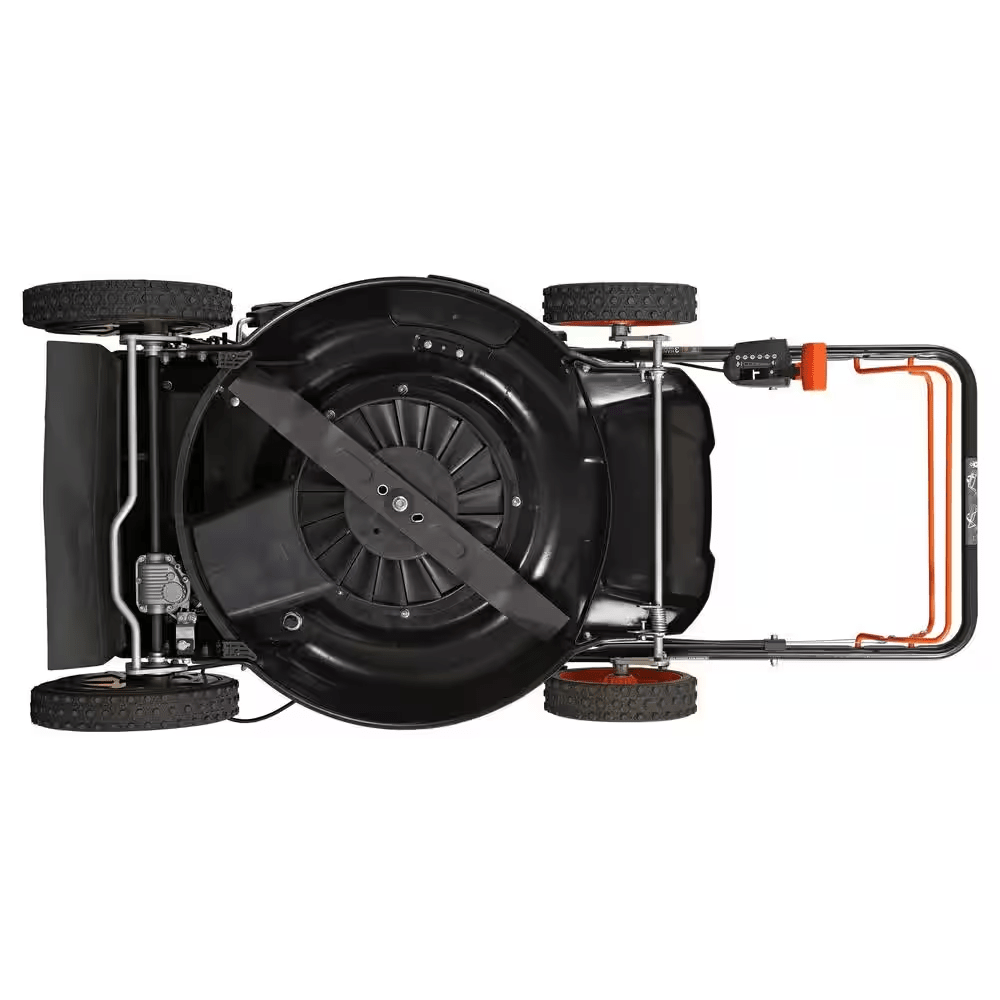 22 In. 201 Cc SELECT PACE 6 Speed CVT High Wheel RWD 3-In-1 Gas Walk behind Self Propelled Lawn Mower - YardForce Supply