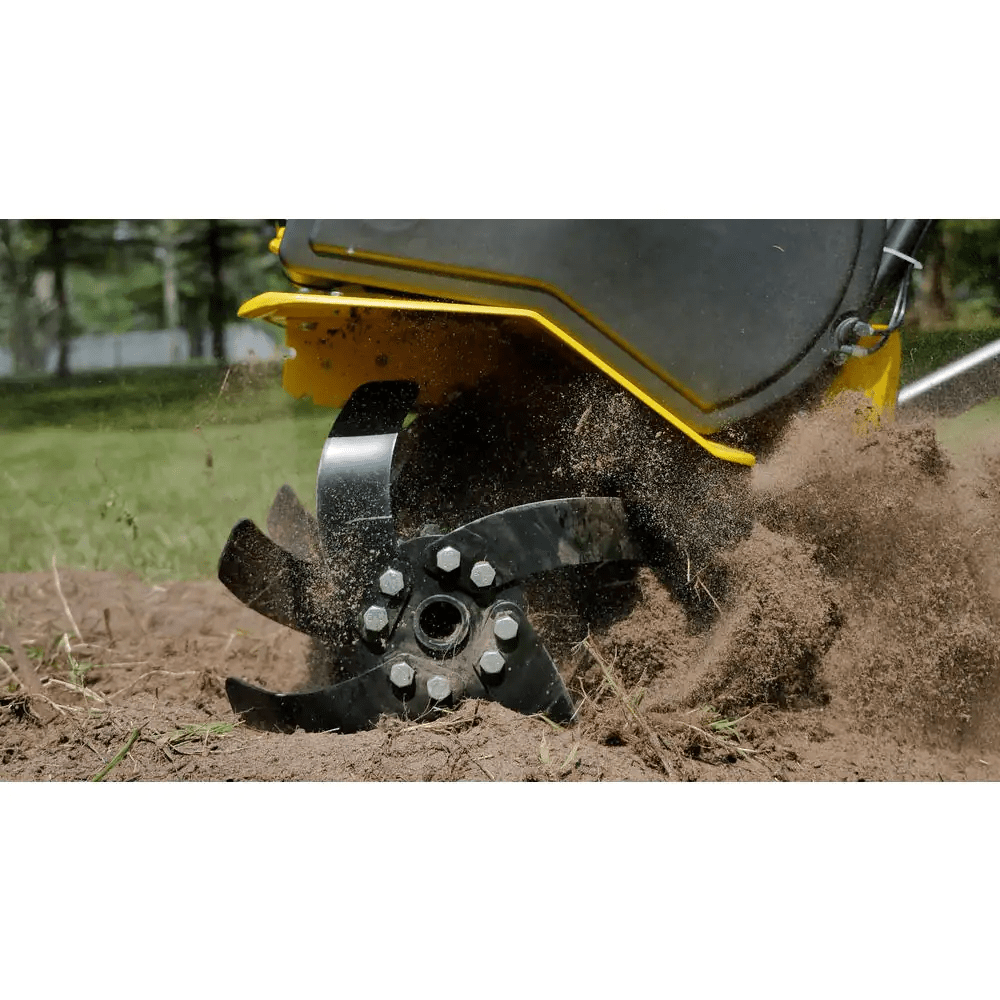 22 In. 212Cc 4-Stroke Gas Garden Front Tine Tiller with Forward and Reverse - YardForce Supply