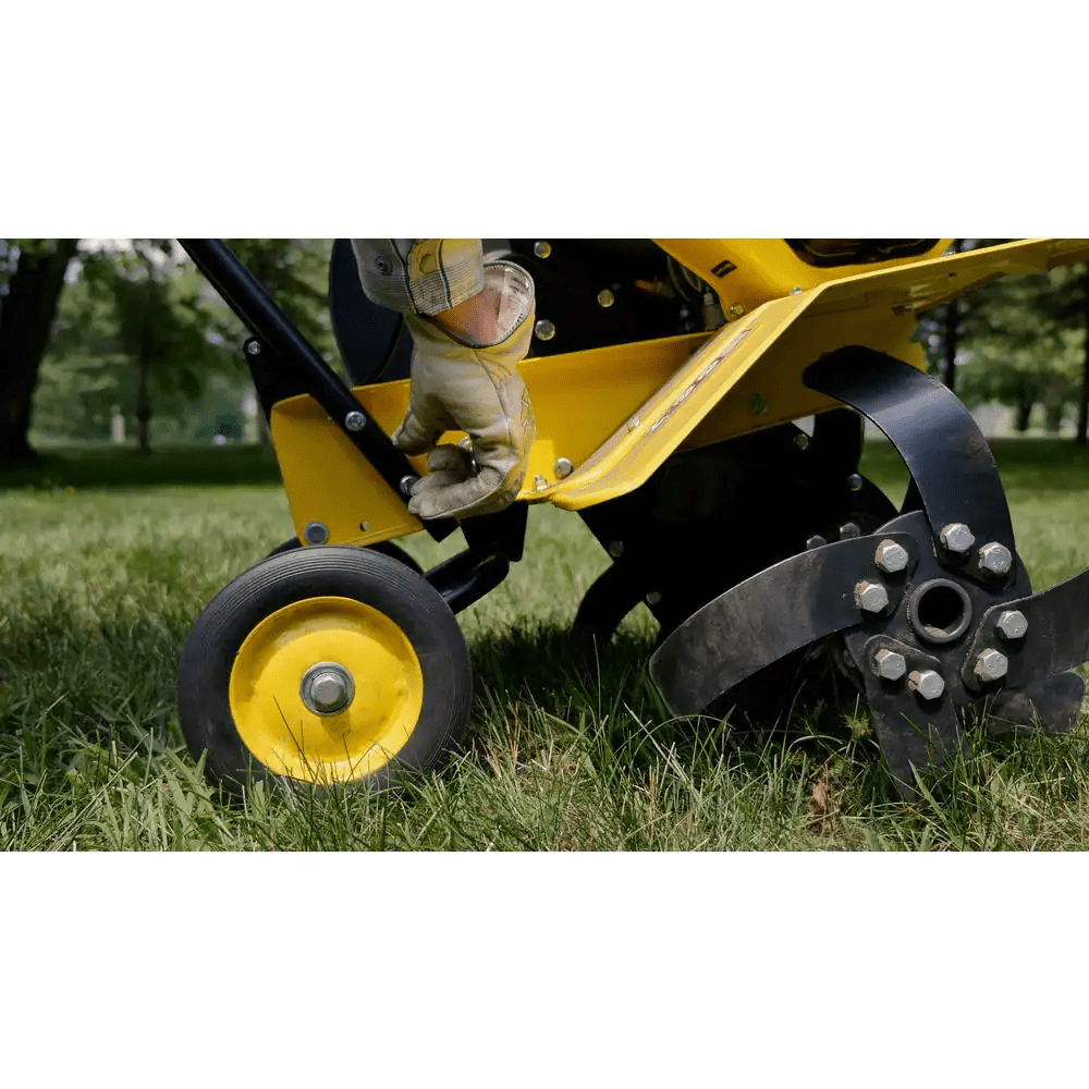 22 In. 212Cc 4-Stroke Gas Garden Front Tine Tiller with Forward and Reverse - YardForce Supply