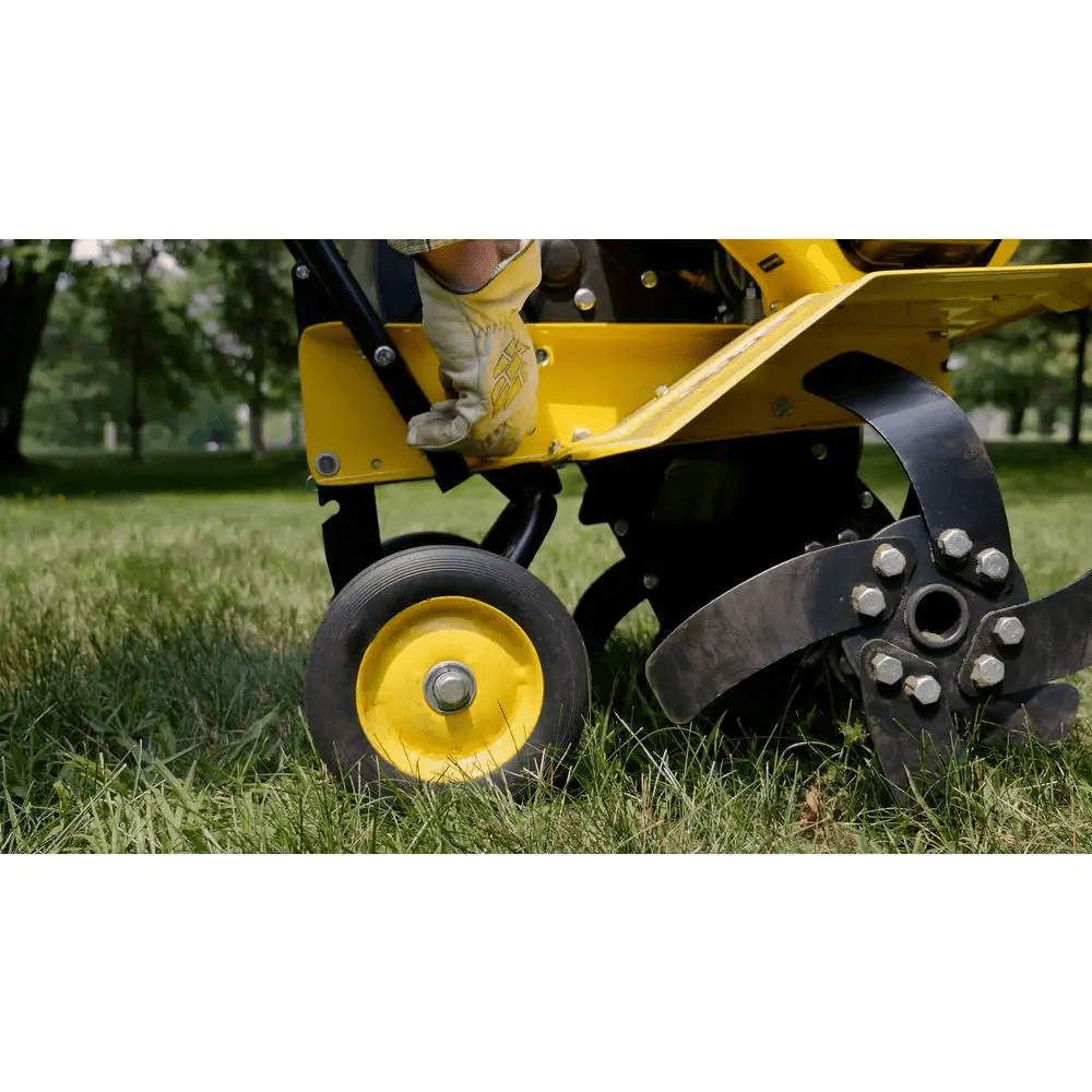22 In. 212Cc 4-Stroke Gas Garden Front Tine Tiller with Forward and Reverse - YardForce Supply