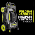 40V HP Brushless 20 In. Cordless Electric Battery Walk behind Self-Propelled Mower with 6.0 Ah Battery and Charger - YardForce Supply