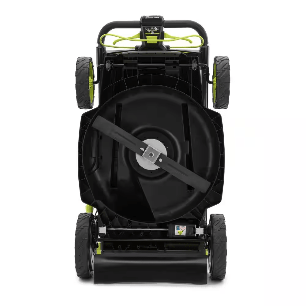 40V HP Brushless 20 In. Cordless Electric Battery Walk behind Self-Propelled Mower with 6.0 Ah Battery and Charger - YardForce Supply