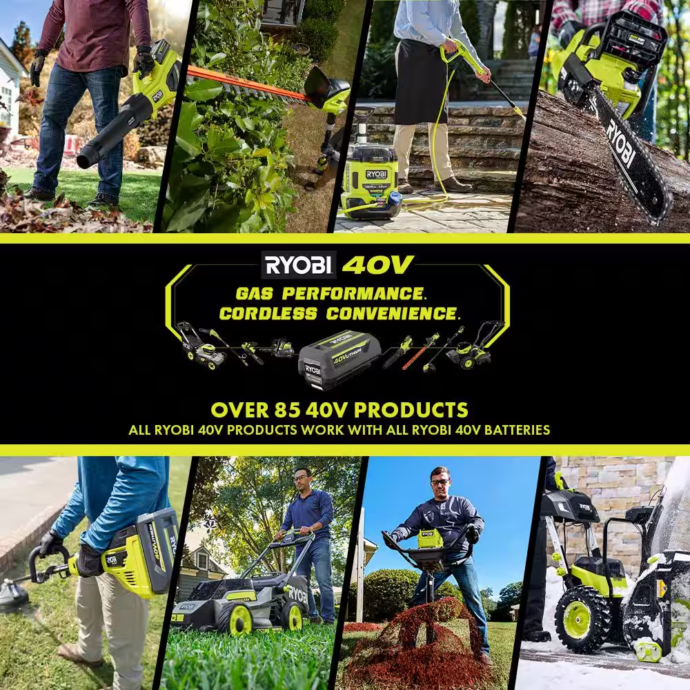 40V HP Brushless 20 In. Cordless Electric Battery Walk behind Self-Propelled Mower with 6.0 Ah Battery and Charger - YardForce Supply