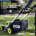 40V HP Brushless 21 In. Cordless Battery Walk behind Dual-Blade Self-Propelled Mower with (2) 6.0 Ah Batteries & Charger - YardForce Supply