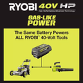 40V HP Brushless 21 In. Cordless Battery Walk behind Dual-Blade Self-Propelled Mower with (2) 6.0 Ah Batteries & Charger - YardForce Supply