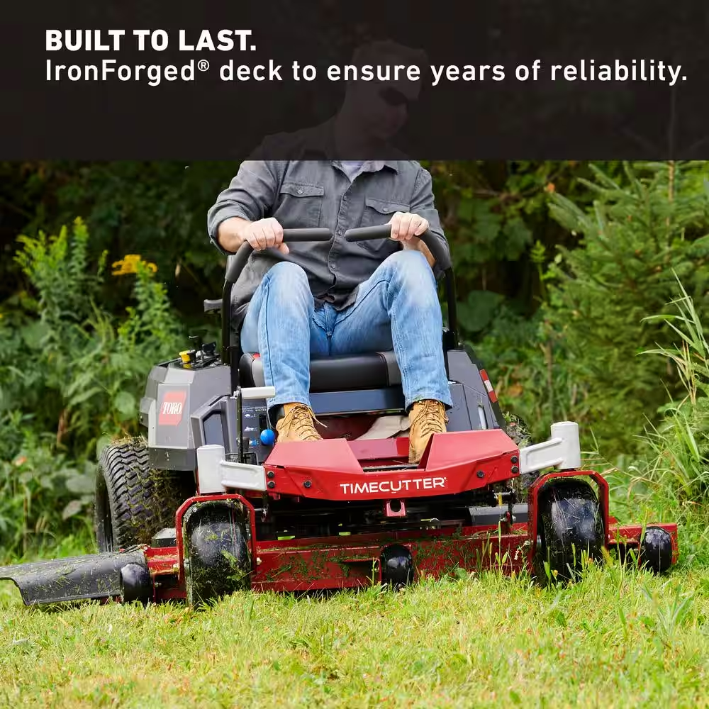 50 In. 23 HP Timecutter Ironforged Deck Kawasaki V-Twin Gas Dual Hydrostatic Zero Turn Riding Mower with Myride - YardForce Supply