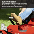 50 In. 23 HP Timecutter Ironforged Deck Kawasaki V-Twin Gas Dual Hydrostatic Zero Turn Riding Mower with Myride - YardForce Supply