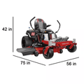 50 In. 23 HP Timecutter Ironforged Deck Kawasaki V-Twin Gas Dual Hydrostatic Zero Turn Riding Mower - YardForce Supply