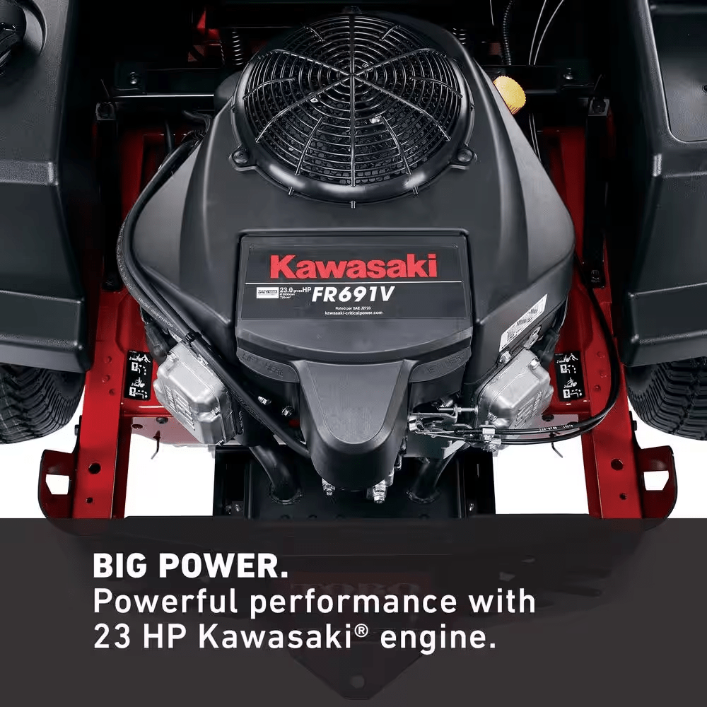 50 In. 23 HP Timecutter Ironforged Deck Kawasaki V-Twin Gas Dual Hydrostatic Zero Turn Riding Mower - YardForce Supply