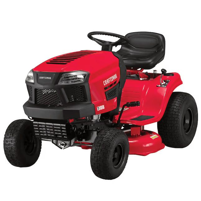 Craftsman T100 36-in 11.5-HP Riding Lawn Mower : Premium Performance and Precision Cutting for Your Lawn - YardForce Supply