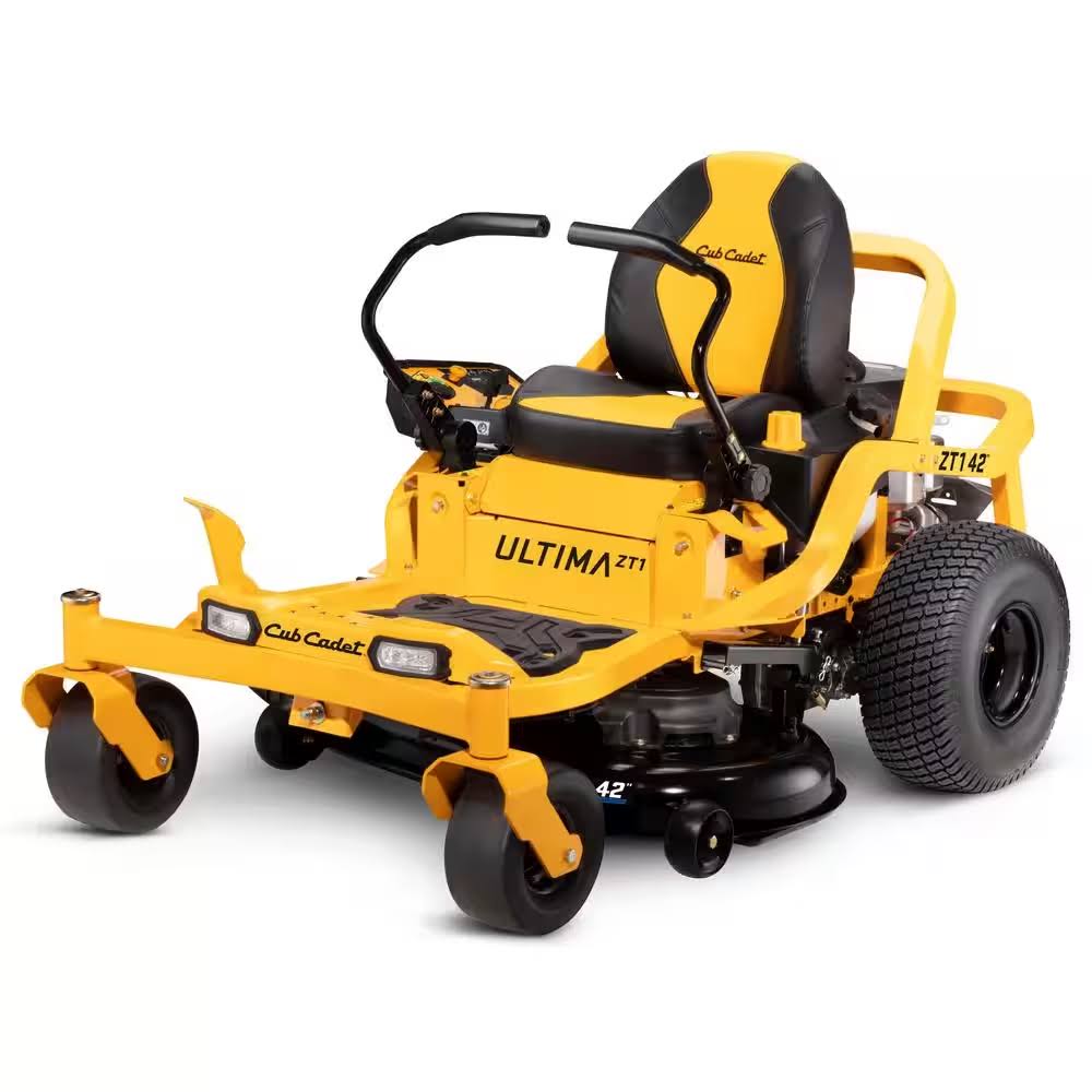 Cub Cadet Ultima 42 in. 22 HP V-Twin Kohler 7000 Engine Dual Hydrostatic Drive GAS Zero Turn Riding Lawn Mower - YardForce Supply