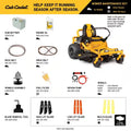 Cub Cadet Ultima ZT1 (50″) 23hp Kawasaki Zero Turn Mower - YardForce Supply