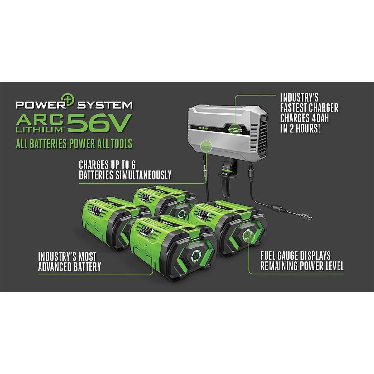 Ego Power+ Z6 42-in Zero-Turn Lawn Mower | ZT4204L - YardForce Supply