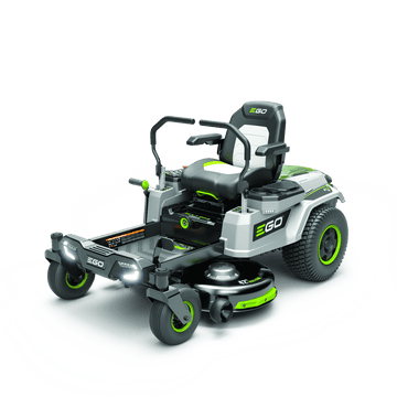 EGO POWER+ Z6 Zero Turn Riding Lawn Mower 42 with Four 56V ARC Lithium 10Ah Batteries and Charger - YardForce Supply