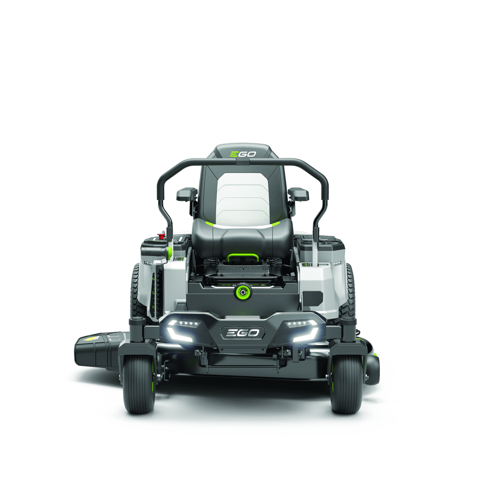 EGO POWER+ Z6 Zero Turn Riding Lawn Mower 42 with Four 56V ARC Lithium 10Ah Batteries and Charger - YardForce Supply