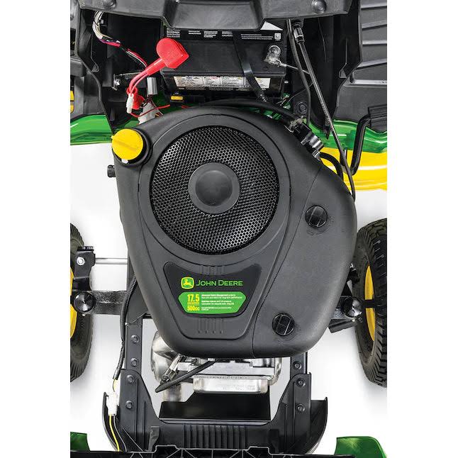 John Deere S100 42 in. 17.5 HP GAS Hydrostatic Riding Lawn Tractor - YardForce Supply