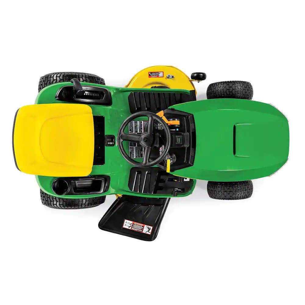John Deere S100 42 in. 17.5 HP GAS Hydrostatic Riding Lawn Tractor - YardForce Supply