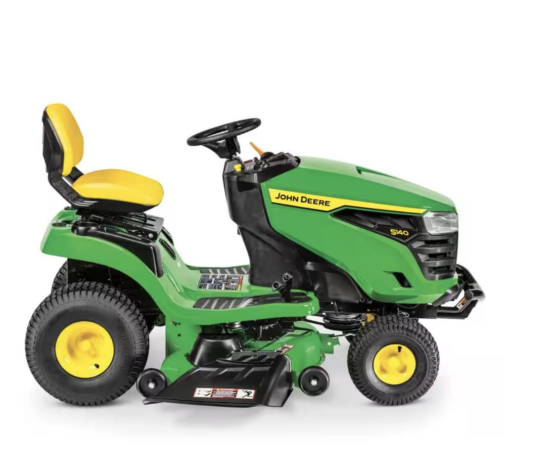John Deere S140 48 in. 22 HP V-Twin GAS Hydrostatic Riding Lawn Tractor - YardForce Supply
