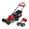 M18 FUEL Brushless Cordless 21 In. Walk behind Dual Battery Self-Propelled Mower W/(2) 12.0Ah Battery and Rapid Charger - YardForce Supply