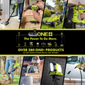 ONE+ 18V 12-Tool Combo Kit with (1) 1.5 Ah Battery and (2) 4.0 Ah Batteries and Charger - YardForce Supply