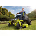 Ryobi 42 in. 100 Ah Battery Electric Riding Zero Turn Mower - YardForce Supply