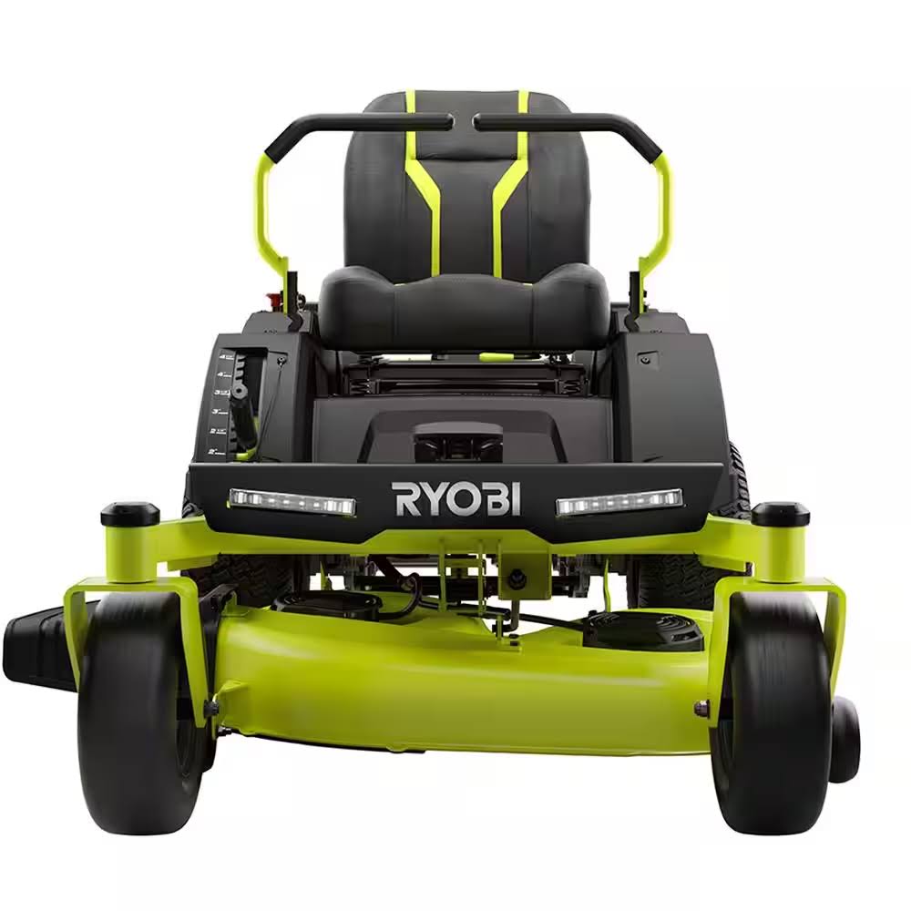 Ryobi 42 in. 100 Ah Battery Electric Riding Zero Turn Mower - YardForce Supply