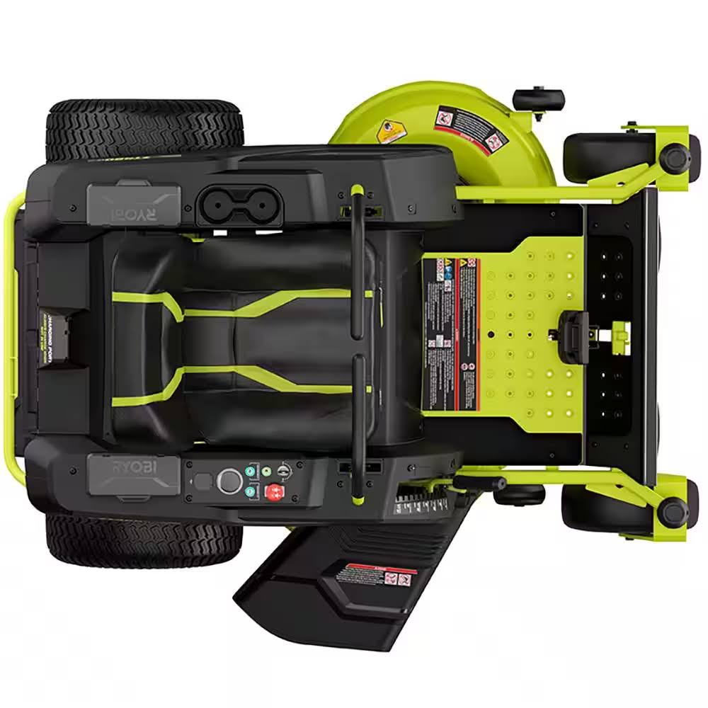 Ryobi 42 in. 100 Ah Battery Electric Riding Zero Turn Mower - YardForce Supply