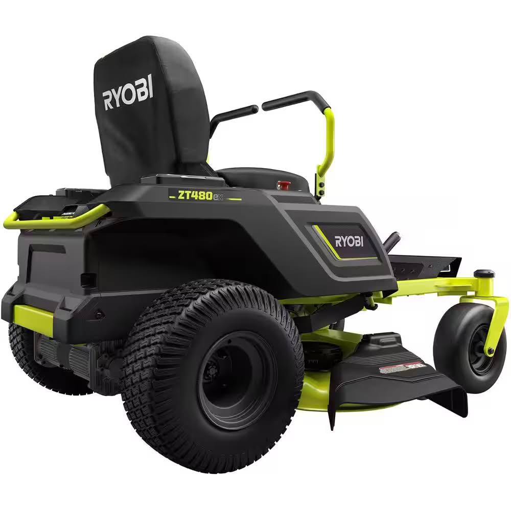 Ryobi 42 in. 100 Ah Battery Electric Riding Zero Turn Mower - YardForce Supply