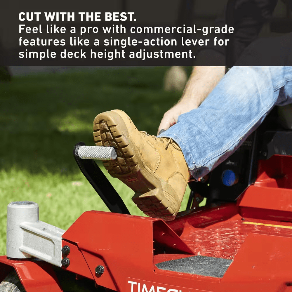 Timecutter 54 In. Ironforged Deck 23 HP Kawasaki V-Twin Gas Dual Hydrostatic Zero Turn Riding Mower with Myride CARB - YardForce Supply