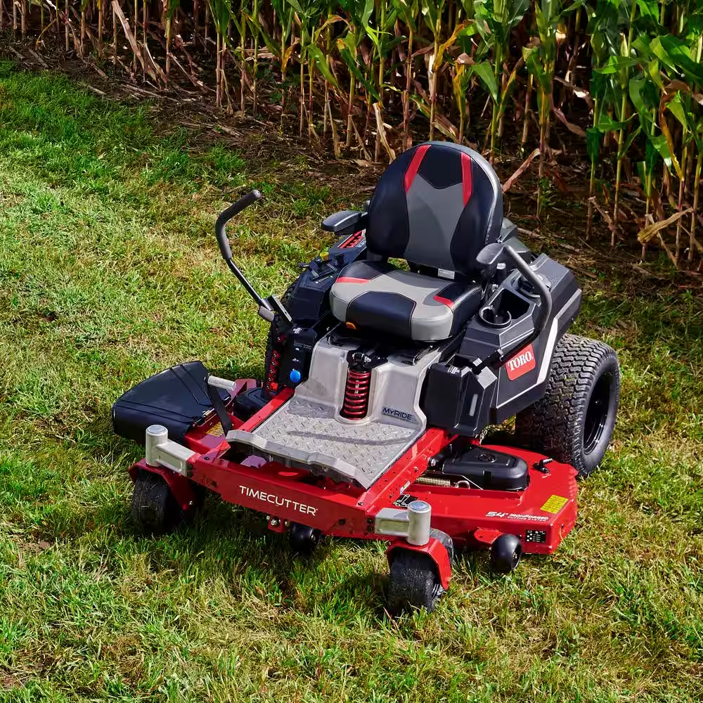 Timecutter 54 In. Ironforged Deck 23 HP Kawasaki V-Twin Gas Dual Hydrostatic Zero Turn Riding Mower with Myride CARB - YardForce Supply