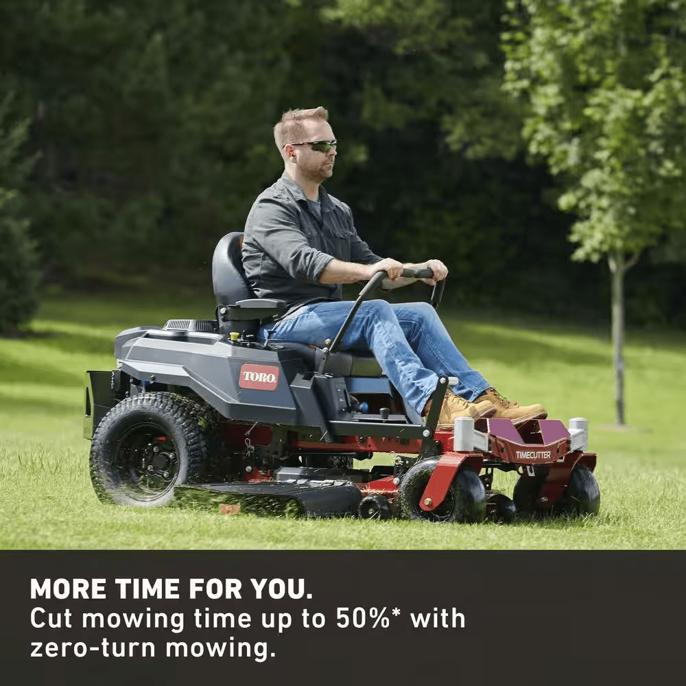 Timecutter 60 In. 24HP Kohler V-Twin, Iron Forged Deck Zero Turn Riding Mower with Smart Speed - YardForce Supply