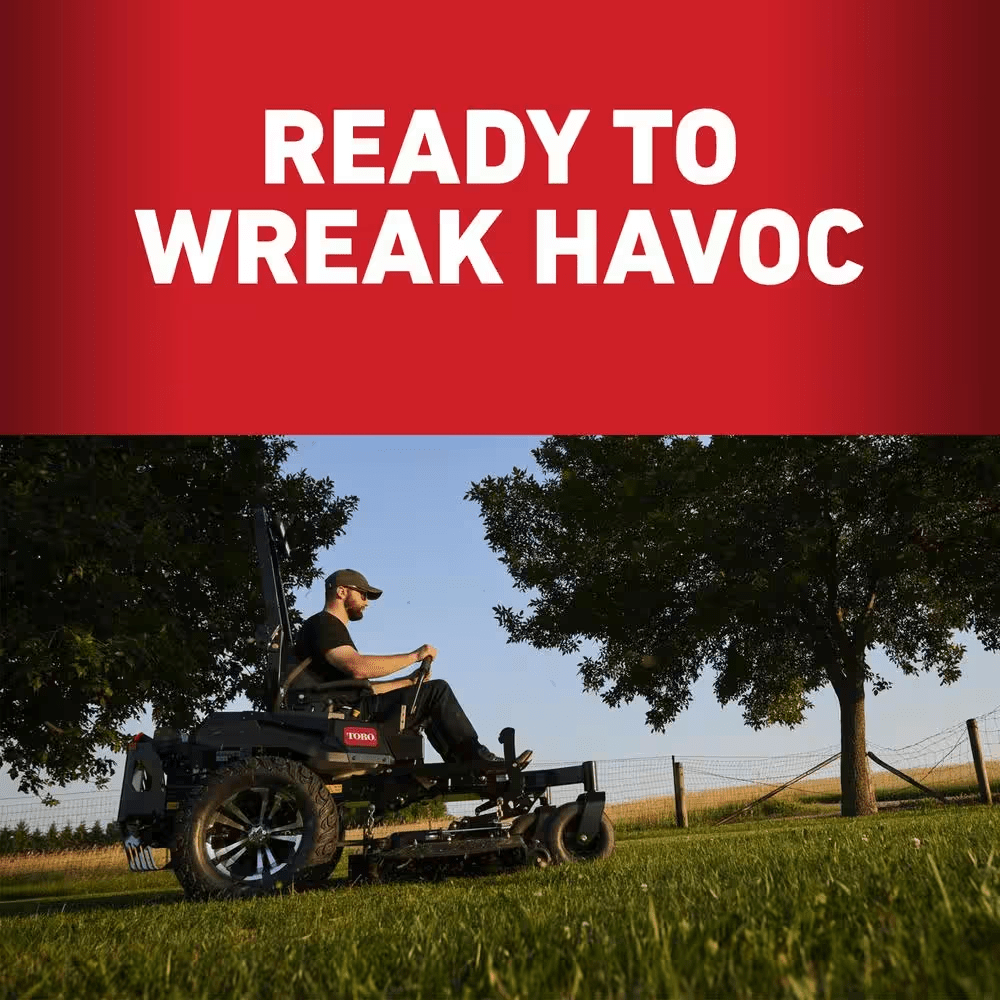 Titan MAX HAVOC Edition 60 In. Kohler 26HP Ironforged Deck Commercial V-Twin Gas Dual Hydrostatic Zero Turn Riding Mower - YardForce Supply