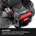 Titan MAX HAVOC Edition 60 In. Kohler 26HP Ironforged Deck Commercial V-Twin Gas Dual Hydrostatic Zero Turn Riding Mower - YardForce Supply