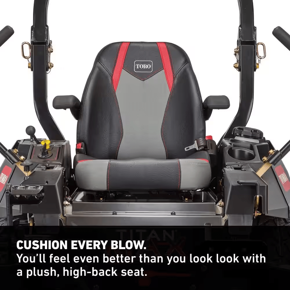 Titan MAX HAVOC Edition 60 In. Kohler 26HP Ironforged Deck Commercial V-Twin Gas Dual Hydrostatic Zero Turn Riding Mower - YardForce Supply